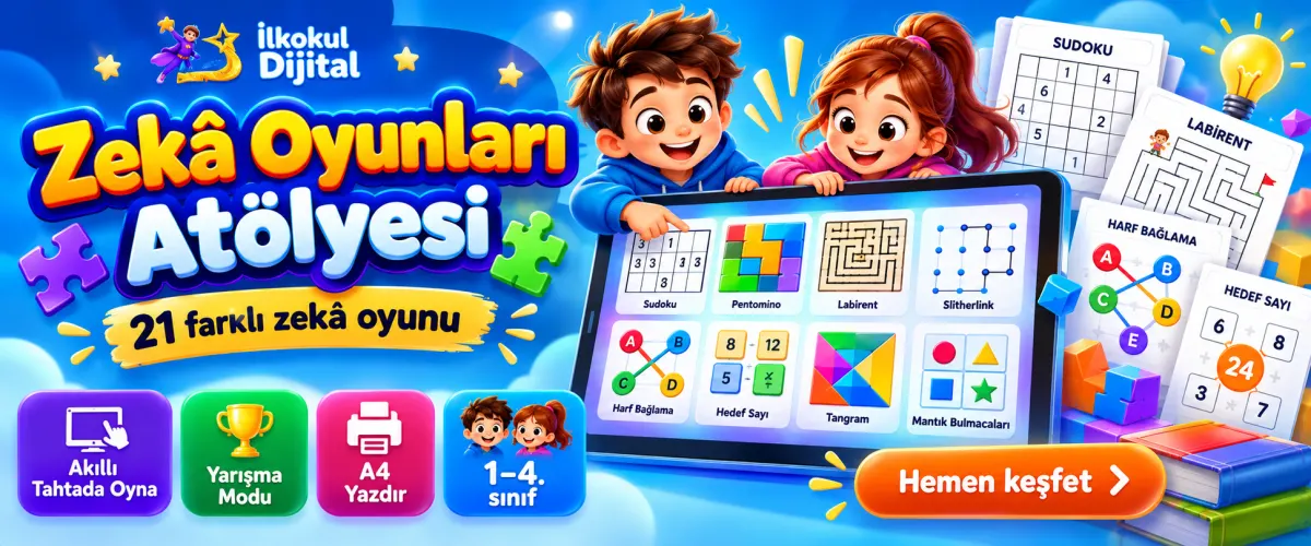 Zeka Oyunları Atölyesi