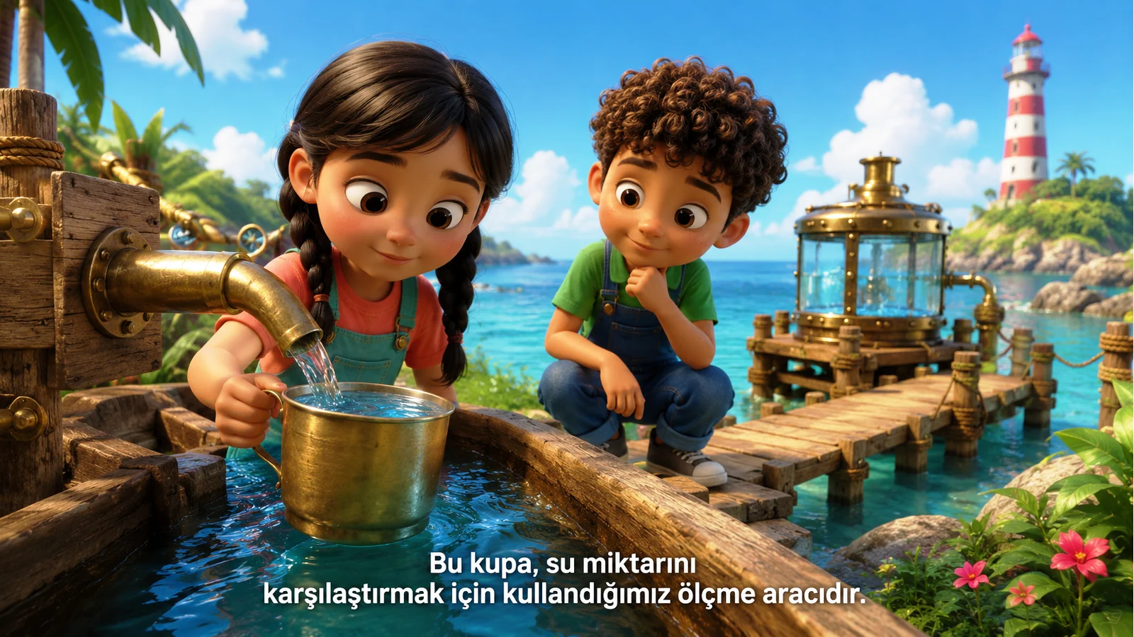 Standart Olmayan Araçlarla Sıvı Miktarını Tahmin Etme Konu Anlatımı akıllı tahta konu anlatımı ön izlemesi