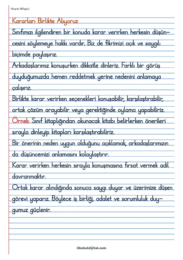 2.Sınıf 5.Hafta Defter Notları ön izlemesi