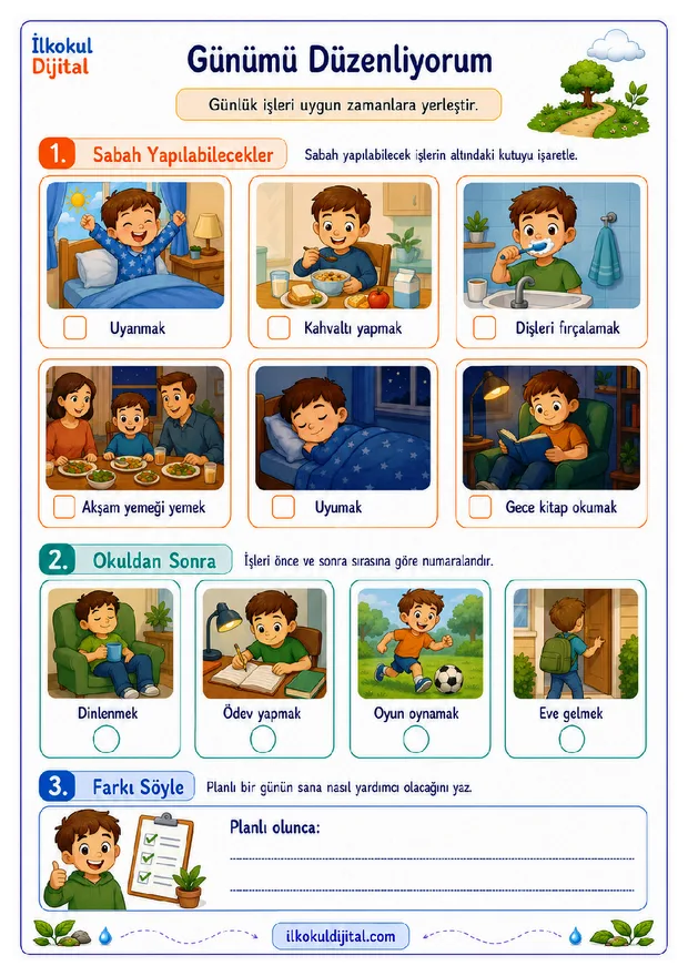 2. Sınıf Hayat Bilgisi: Planlı Yaşam ön izlemesi