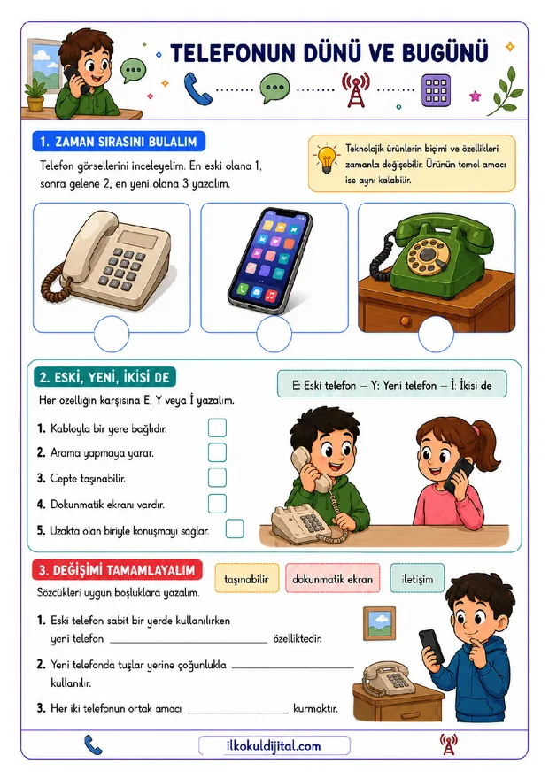 2. Sınıf Hayat Bilgisi 34. Hafta: Teknolojinin Değişimi ön izlemesi