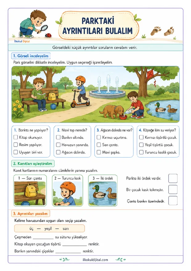 Görseli İnceleme ve Anlatma ön izlemesi