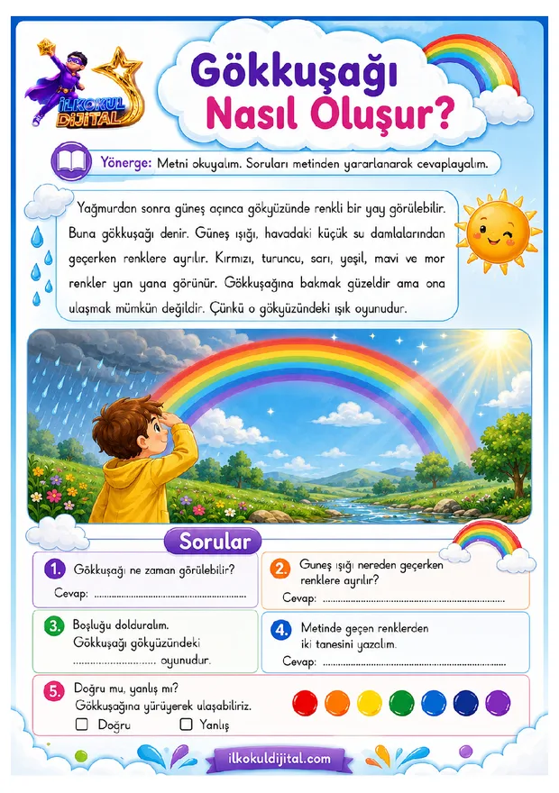 2. Sınıf Okuma ve Anlama 2 ön izlemesi