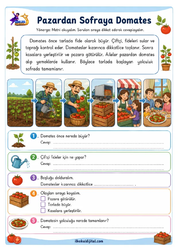 2. Sınıf Okuma ve Anlama 4 ön izlemesi