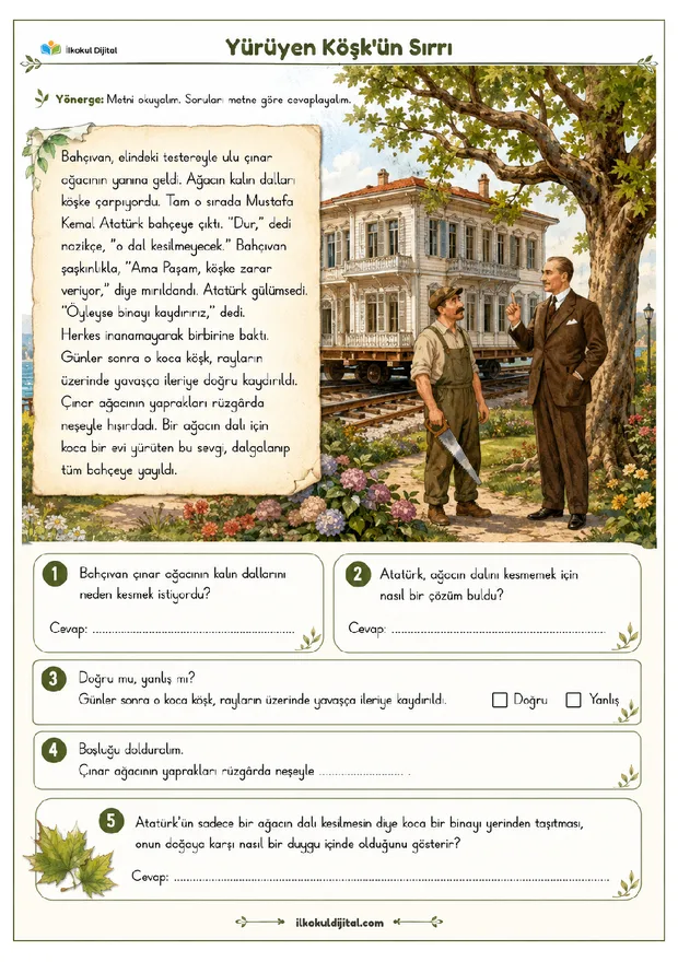 4. Sınıf Okuma ve Anlama 6 ön izlemesi